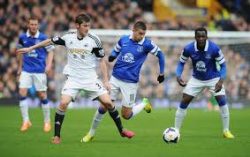 Prediksi Swansea City vs Everton 14 April 2018